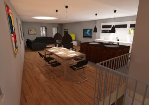 Appartement à Yens - Salon